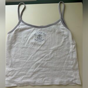 Brandy Melville, St.Barth tank top, barely worn, white tank
